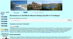 Desktop Screenshot of hartmanova.eu